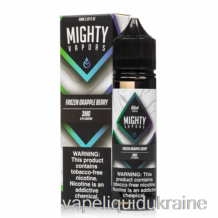 Vape Liquid Ukraine Frozen Grappleberry - Mighty Vapors - 60mL 6mg